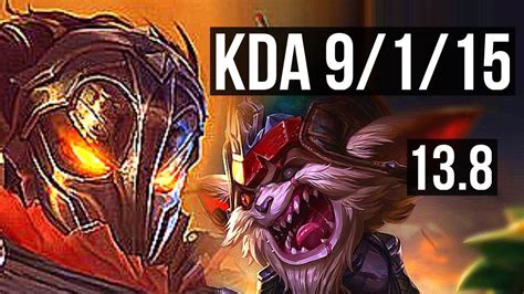 VIKTOR Vs KLED MID 9 1 15 Legendary 500 Games KR Master 13 8