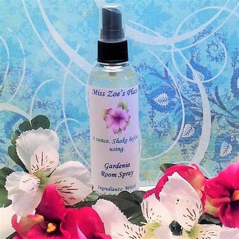 Gardenia Room Spray Air Freshener Natural Room By Misszoesplace