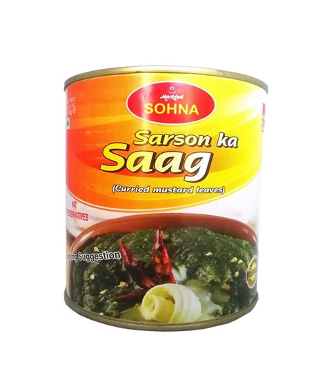 Sarson Ka Saag 850 G Spice Town Online Grocery Store