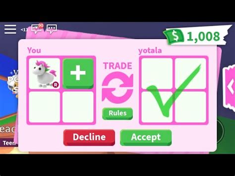 What People Give For A Rideable Unicorn In Roblox Adopt Me YouTube