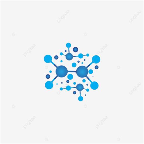 Molecule Vector Illustration Design Vector Chemical Research Vector