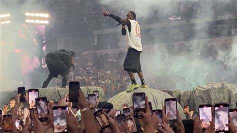 Travis Scott Live At Sofi Stadium Utopia Tour YouTube