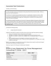 Bsbfim Assessment Task Docx Assessment Task Instructions