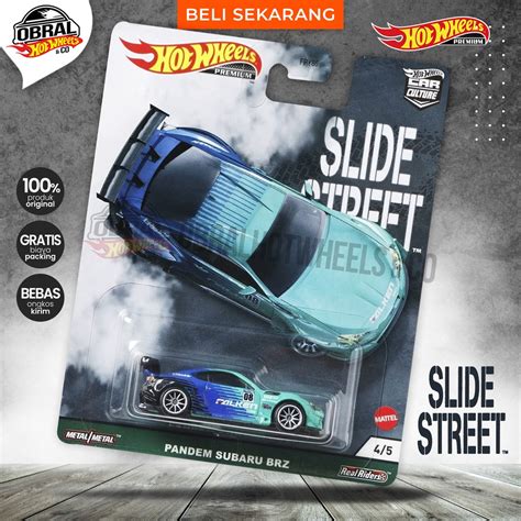 Jual Hot Wheels Slide Street Pandem Subaru Brz Shopee Indonesia