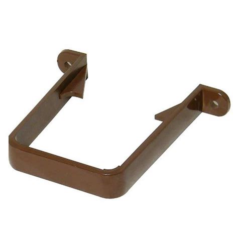 Floplast Square Line Downpipe Clip Brown 65mm Caravan Spares Direct