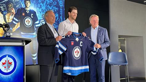 Winnipeg Jets Introducing Adam Lowry As New Captain Youtube