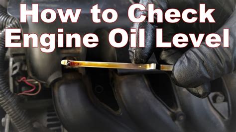 How To Read A Oil Dipstick