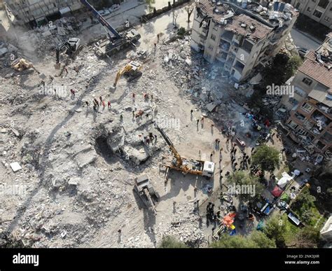 Antakya Hatay Turqu A Drone Footage Th De Febrero De