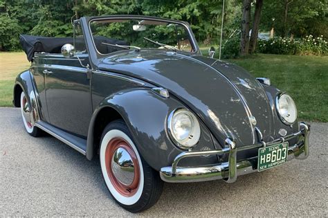 1960 Volkswagen Beetle Convertible 16l For Sale On Bat Auctions Sold