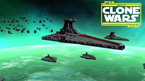 Epic Star Wars Empire At War Space Battles Cinematic Clone Wars Hunt Of The Malevolence Youtube