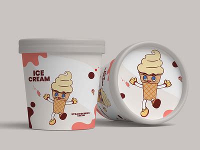 Ice Cream Cup Design designs, themes, templates and downloadable graphic elements on Dribbble