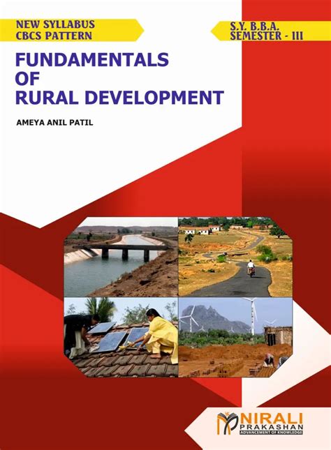 Fundamentals Of Rural Development For 2023 Exam Nirali Prakashan