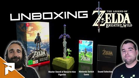 The Legend Of Zelda Breath Of The Wild Collectors Edition Unboxing