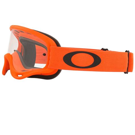 Oakley O Frame Motocross Goggles Moto Orange Clear Lens