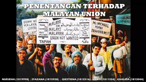 Malayan Union Ppt