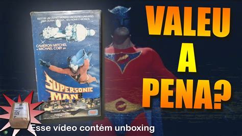 COMPREI UM FILME PELA CAPA VALEU A PENA SUPERSONIC MAN YouTube