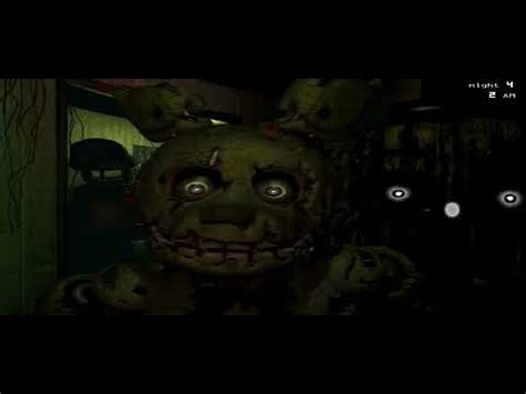 Fnaf 3 Noche 4 YouTube