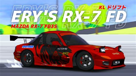 SHARE!!! Livery Codes Mazda RX-7 FD3S KL Drift 2 for FR Legends - YouTube