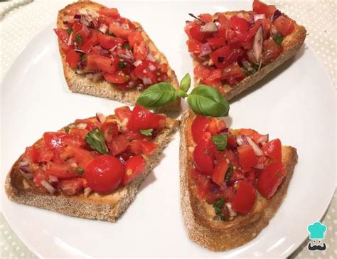 Bruschetta Italiana Tradicional F Cil