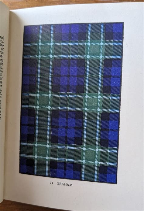 The Scottish Clans And Their Tartans 1950 Etsy