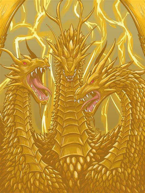 King Ghidorah Wallpapers Top Free King Ghidorah Backgrounds