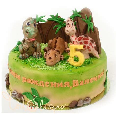 Resultado de imagem para динозавр торт | Торт с совой, Торт, Праздник