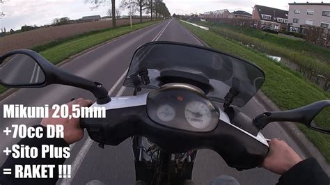 Piaggio Zip Cc Mm Carb Monteren Driving Pov Raket Youtube