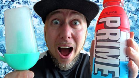 We FREEZE A KSI PRIME Drink And Turn It Into A ICE LOLLY YouTube