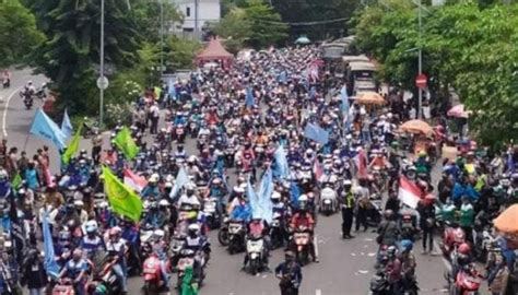 Ribuan Personil Pengamanan Disiagakan Pada Peringatan Hari Buruh Di