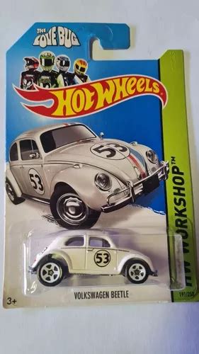 Hot Wheels Vw Beetle The Love Bug Herbie Fusca Mercadolivre