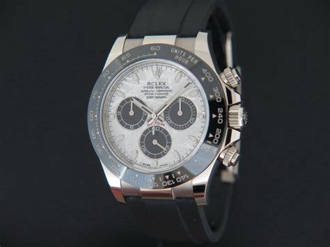 Rolex Daytona White Gold Meteorite Dial 116519LN Horloges