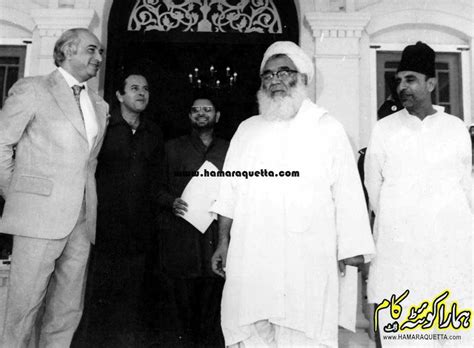 Zulfikar Ali Bhutto, Nawabzada Nasrullah Khan, Moulana Mufti Mahmood ...