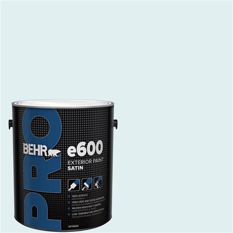 BEHR PRO 1 Gal M480 1 Helium Satin Exterior Paint PR64001 The Home