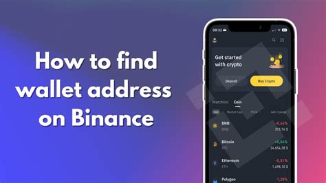 How To Find Wallet Address On Binance 2024 YouTube