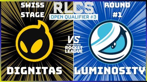 Following Luminosity Vs Dignitas Rlcs Open Qualifier Swiss Stage