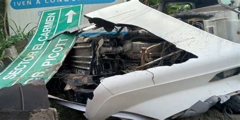 Se Registr Un Accidente En La Panamericana Este Mar Noticias