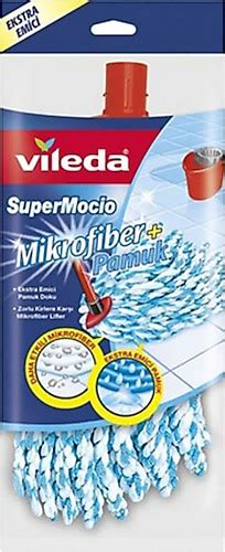 Vileda Supermocio Pamuk Mikrofiber Yedek Paspas Fiyatlar