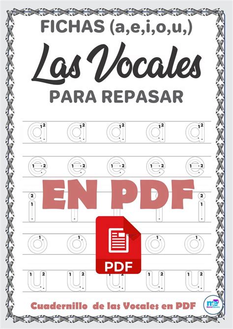 Vocales Para Imprimir Gratis