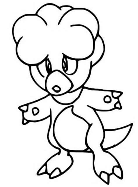 Magby Gen 2 Pokemon Coloring Page Free Printable Coloring Pages For Kids