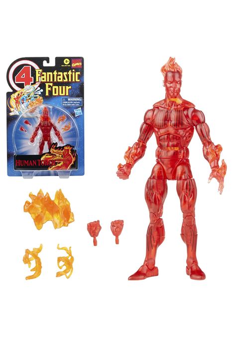 Fantastic Four Marvel Legends Human Torch Action Figure - $4.99