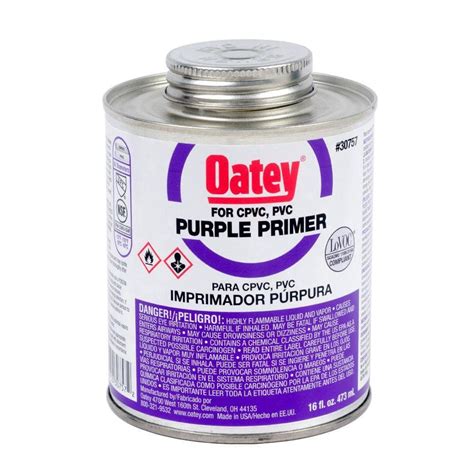 Oz Pvc Purple Primer The Home Depot