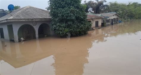 Flood Resurfaces In Lagos After Heavy Downpour On Tuesday Photos