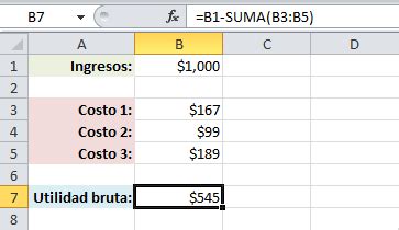 C Mo Restar En Excel Excel Total