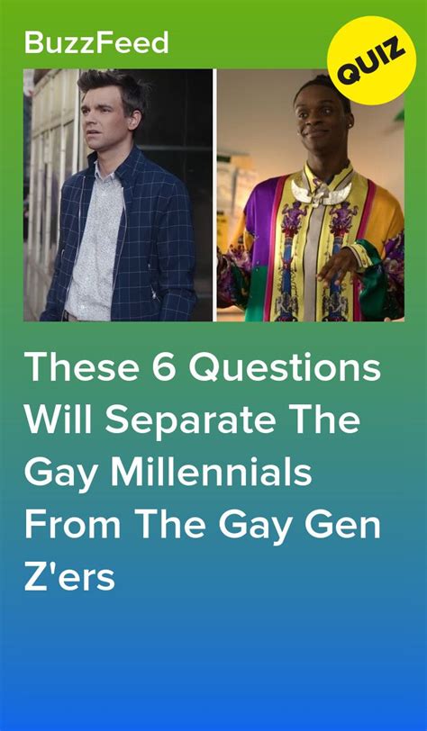 This Quiz Can Guess If You Re A Gay Millennial Or Gen Z Er