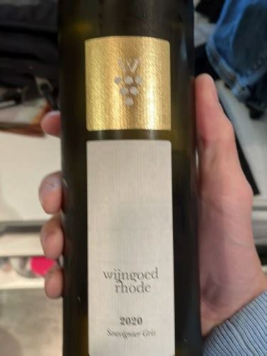 Wijngoed Rhode Souvignier Gris Vivino Us