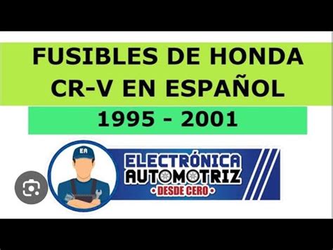 Diagrama De Fusibles Honda Crv Guapo Propietario Resalt