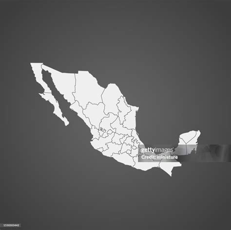 Mexico Map High Res Vector Graphic Getty Images