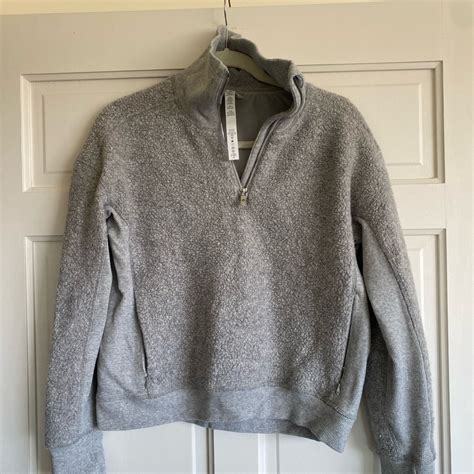 Lululemon Standout Sherpa Half Zip Gem