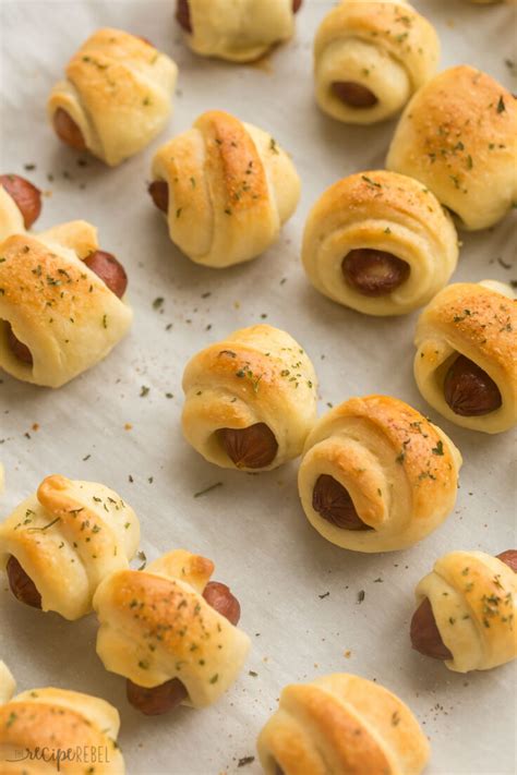 Easy Pigs in a Blanket - [VIDEO] - The Recipe Rebel