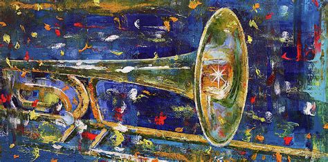 Trombone By Michael Creese Trombone Art Painting Art Painting